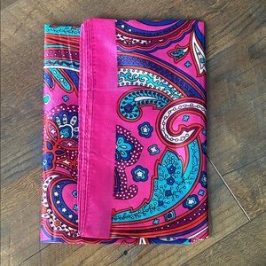 Vibrant Paisley Scarf